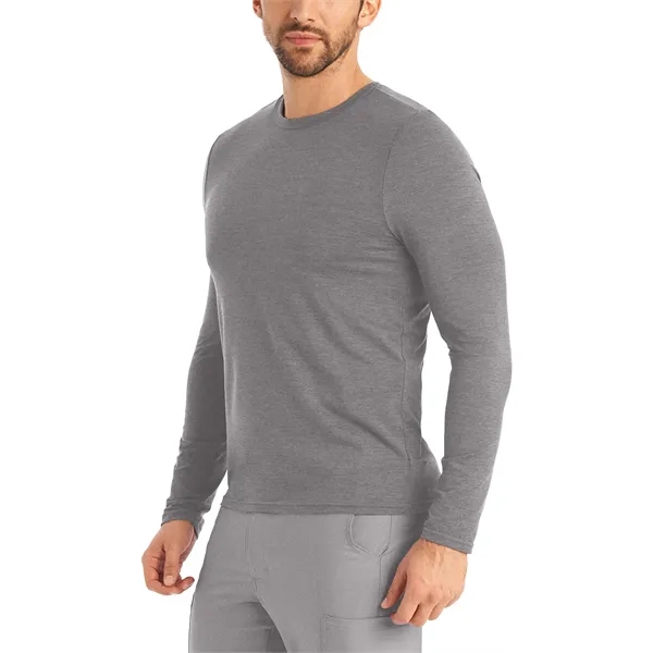 Landau - Forward - Men's Long-Sleeve Crew Neck Underscrub...... from ASI 86018 Scrub Authority / Uniform Stores