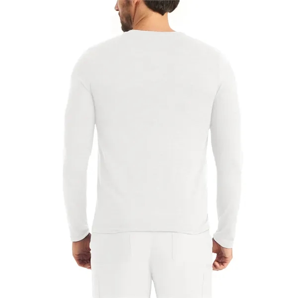 Landau - Forward - Men's Long-Sleeve Crew Neck Underscrub...... from ASI 86018 Scrub Authority / Uniform Stores
