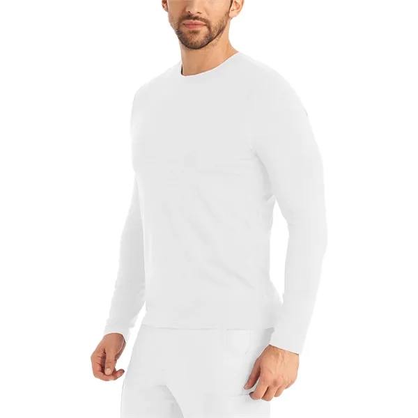 Landau - Forward - Men's Long-Sleeve Crew Neck Underscrub...... from ASI 86018 Scrub Authority / Uniform Stores