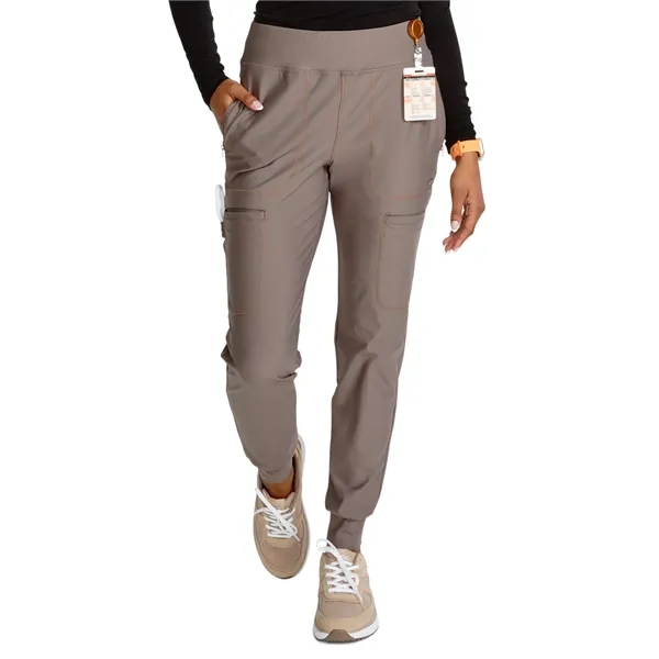 Cherokee - Form - Women's Mid Rise Tapered Leg Drawstring...... from ASI 86018 Scrub Authority / Uniform Stores