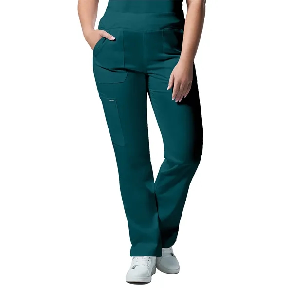 Landau ProFlex Women's Mid-Rise Straight Leg Pant... from ASI 86018 Scrub Authority / Uniform Stores
