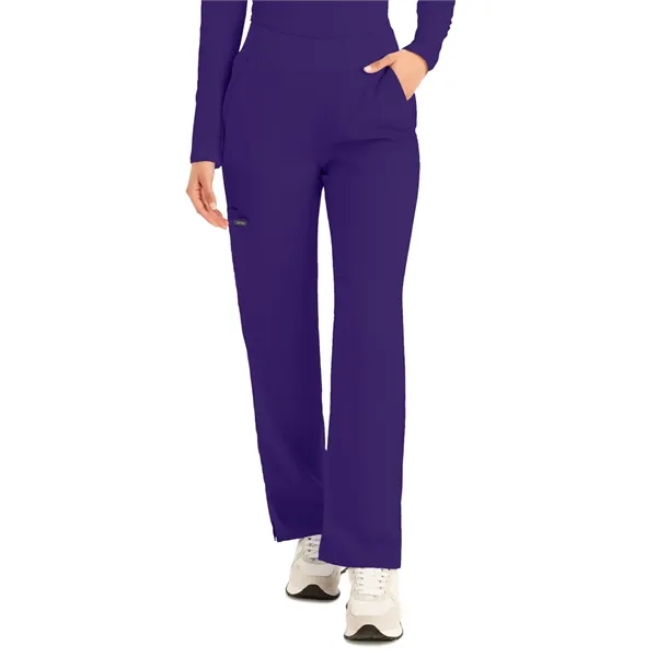 Landau ProFlex Women's Mid-Rise Straight Leg Pant... from ASI 86018 Scrub Authority / Uniform Stores