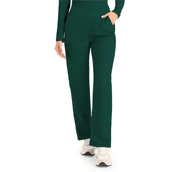 Landau ProFlex Women's Mid-Rise Straight Leg Pant... from ASI 86018 Scrub Authority / Uniform Stores