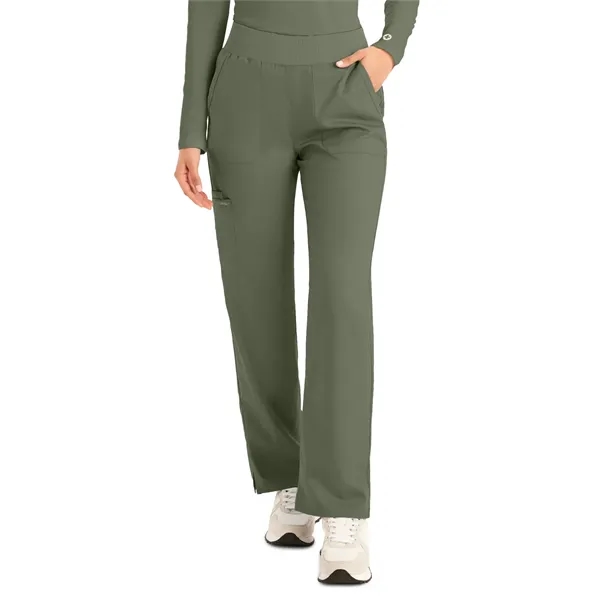 Landau ProFlex Women's Mid-Rise Straight Leg Pant... from ASI 86018 Scrub Authority / Uniform Stores