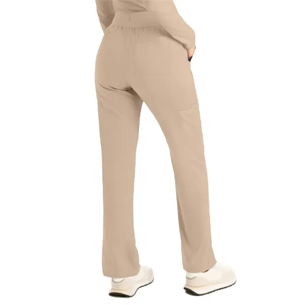 Landau ProFlex Women's Mid-Rise Straight Leg Pant... from ASI 86018 Scrub Authority / Uniform Stores