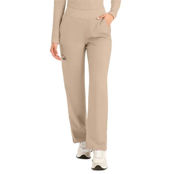 Landau ProFlex Women's Mid-Rise Straight Leg Pant... from ASI 86018 Scrub Authority / Uniform Stores