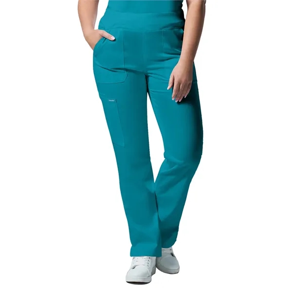Landau ProFlex Women's Mid-Rise Straight Leg Pant... from ASI 86018 Scrub Authority / Uniform Stores