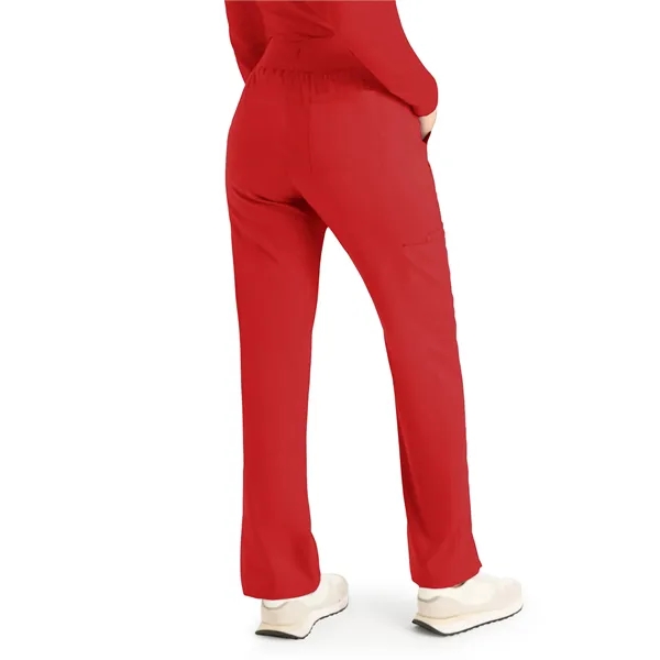 Landau ProFlex Women's Mid-Rise Straight Leg Pant... from ASI 86018 Scrub Authority / Uniform Stores