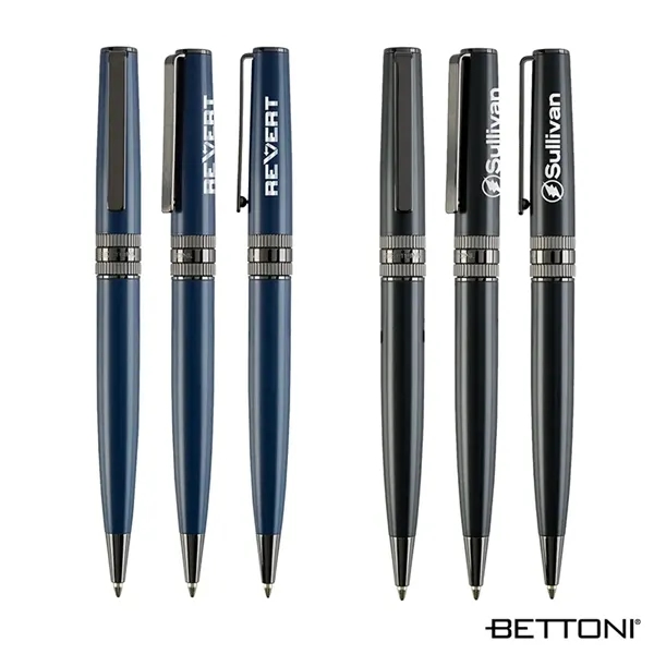 Bettoni® Massimo Brass Ballpoint Pen... from ASI 67866 Logomark/Valumark
