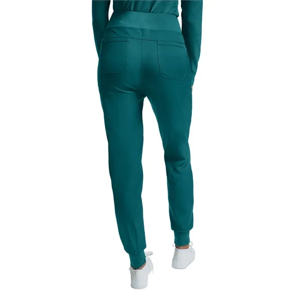 White Cross - VIBE - Women's Knitted Waistband Jogger Scr...... from ASI 86018 Scrub Authority