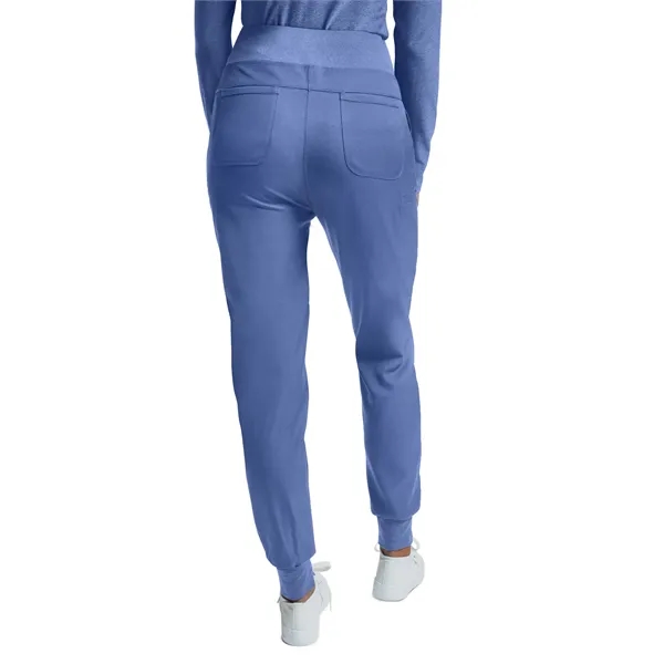 White Cross - VIBE - Women's Knitted Waistband Jogger Scr...... from ASI 86018 Scrub Authority