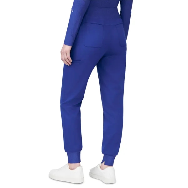 White Cross - VIBE - Women's Knitted Waistband Jogger Scr...... from ASI 86018 Scrub Authority