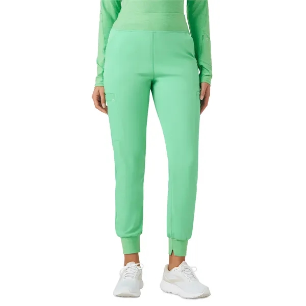 White Cross - VIBE - Women's Knitted Waistband Jogger Scr...... from ASI 86018 Scrub Authority