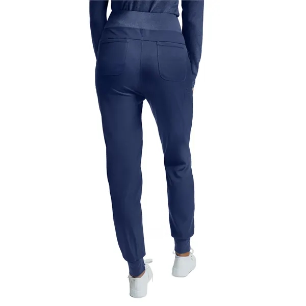 White Cross - VIBE - Women's Knitted Waistband Jogger Scr...... from ASI 86018 Scrub Authority