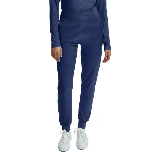 White Cross - VIBE - Women's Knitted Waistband Jogger Scr...... from ASI 86018 Scrub Authority