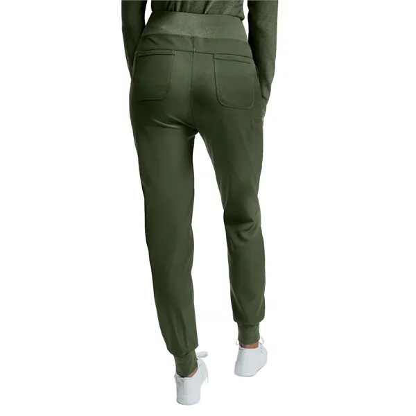 White Cross - VIBE - Women's Knitted Waistband Jogger Scr...... from ASI 86018 Scrub Authority