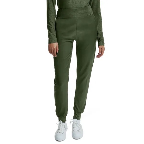 White Cross - VIBE - Women's Knitted Waistband Jogger Scr...... from ASI 86018 Scrub Authority