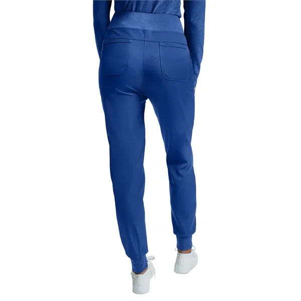 White Cross - VIBE - Women's Knitted Waistband Jogger Scr...... from ASI 86018 Scrub Authority