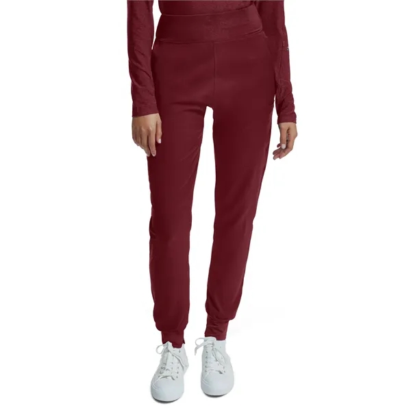 White Cross - VIBE - Women's Knitted Waistband Jogger Scr...... from ASI 86018 Scrub Authority