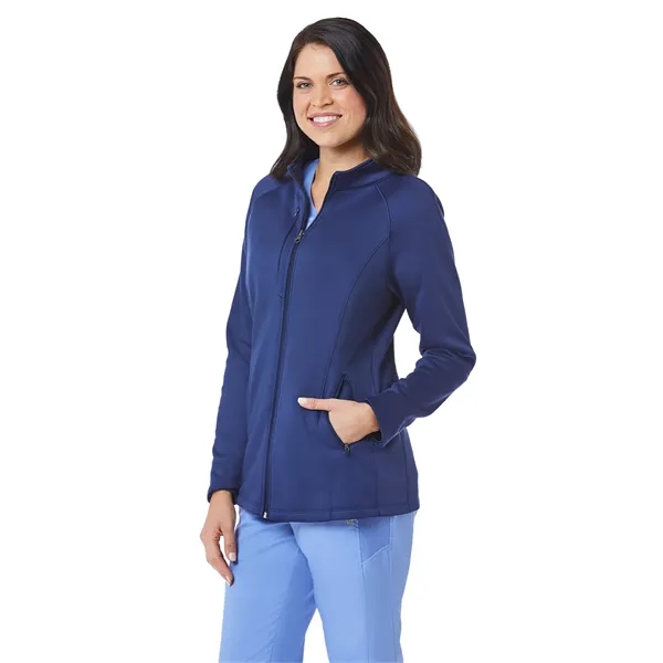 Maevn Blaze Women's Bonded Fleece Warm Up Jacket... from ASI 86018 Scrub Authority / Uniform Stores