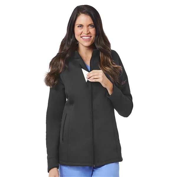 Maevn Blaze Women's Bonded Fleece Warm Up Jacket... from ASI 86018 Scrub Authority / Uniform Stores