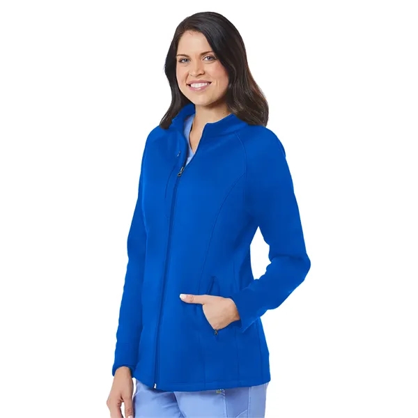 Maevn Blaze Women's Bonded Fleece Warm Up Jacket... from ASI 86018 Scrub Authority / Uniform Stores