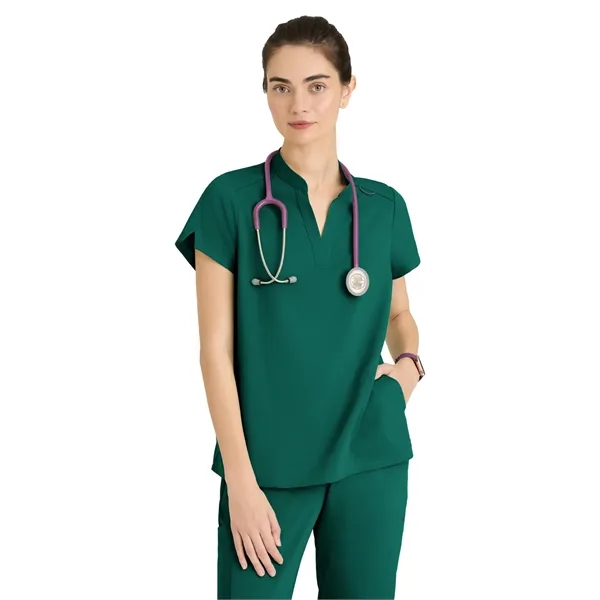 Barco Greys Anatomy Stretch GRST230 Scrub Top... from ASI 86018 Scrub Authority / Uniform Stores