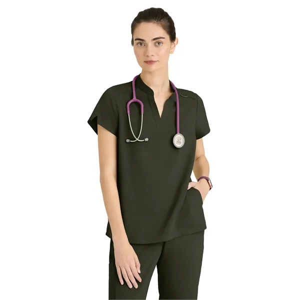 Barco Greys Anatomy Stretch GRST230 Scrub Top... from ASI 86018 Scrub Authority / Uniform Stores