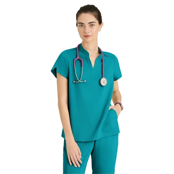 Barco Greys Anatomy Stretch GRST230 Scrub Top... from ASI 86018 Scrub Authority / Uniform Stores