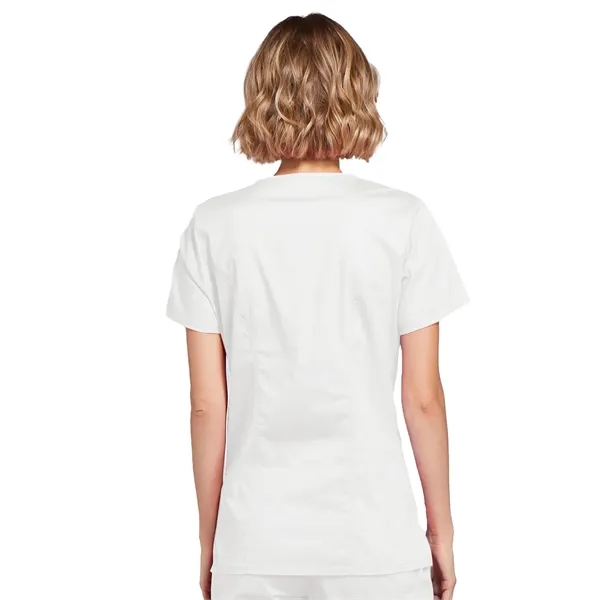 Workwear Premium Core Stretch Mock Wrap Top... from ASI 86018 Scrub Authority / Uniform Stores