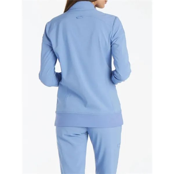 Cherokee iFlex Women's Zip Front Warm-Up Jacket... from ASI 86018 Scrub Authority / Uniform Stores
