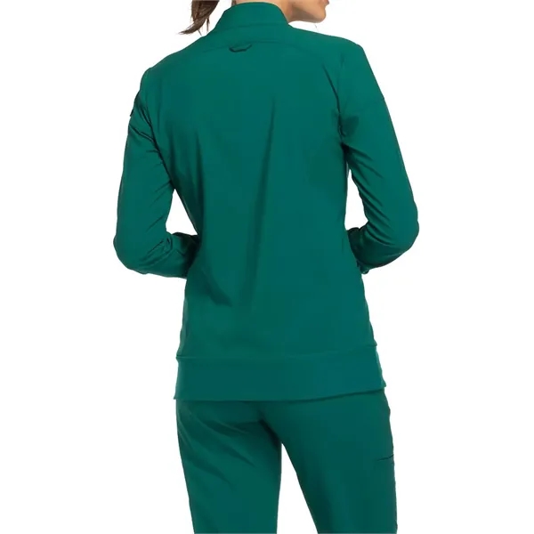 Cherokee iFlex Women's Zip Front Warm-Up Jacket... from ASI 86018 Scrub Authority / Uniform Stores