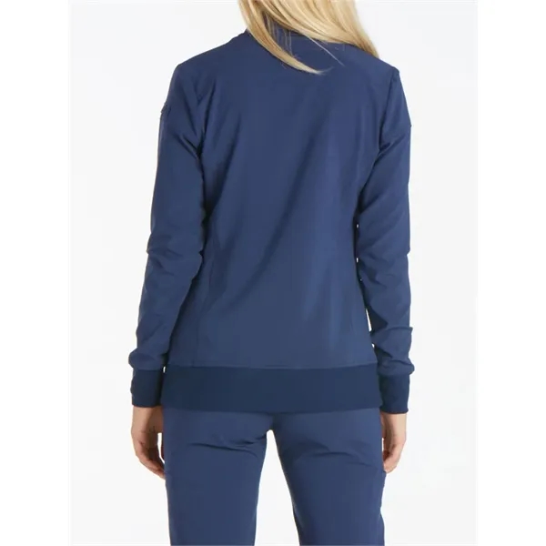 Cherokee iFlex Women's Zip Front Warm-Up Jacket... from ASI 86018 Scrub Authority / Uniform Stores