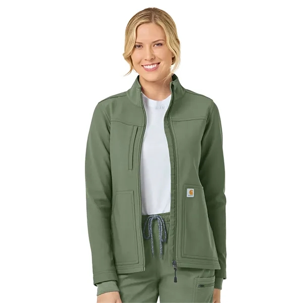 Carhartt Rugged Flex Women's Modern Fit Bonded Fleece Jacket... from ASI 86018 Scrub Authority