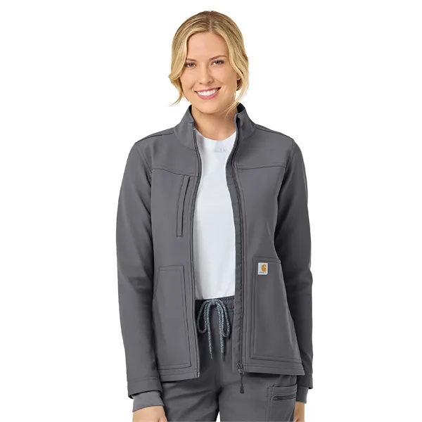 Carhartt Rugged Flex Women's Modern Fit Bonded Fleece Jacket... from ASI 86018 Scrub Authority
