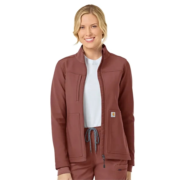 Carhartt Rugged Flex Women's Modern Fit Bonded Fleece Jacket... from ASI 86018 Scrub Authority