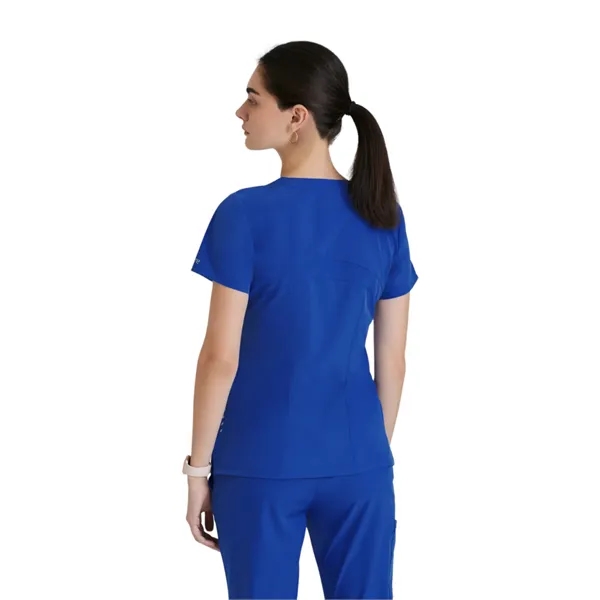 Shaped V-Neck Top... from ASI 86018 Scrub Authority / Uniform Stores