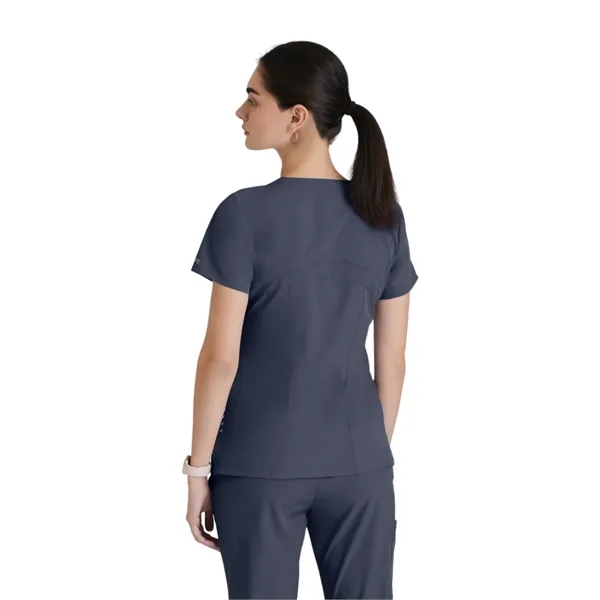 Shaped V-Neck Top... from ASI 86018 Scrub Authority / Uniform Stores