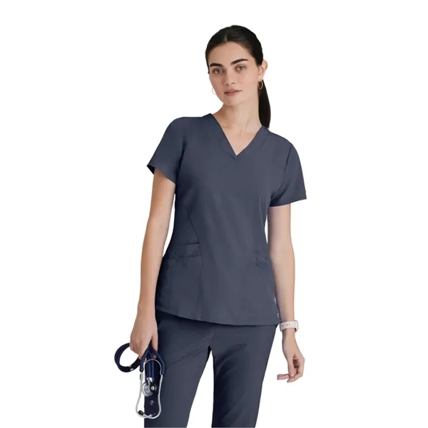 Shaped V-Neck Top... from ASI 86018 Scrub Authority / Uniform Stores