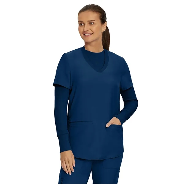 Landau Forward Women's Long-Sleeve Tee... from ASI 86018 Scrub Authority / Uniform Stores