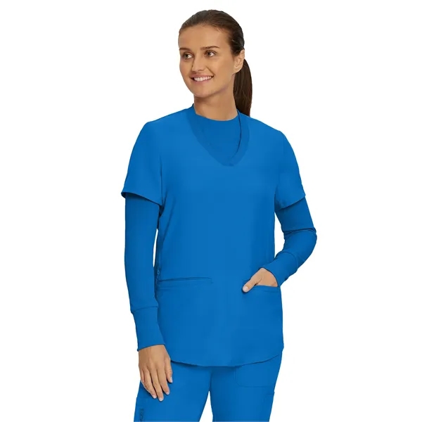 Landau Forward Women's Long-Sleeve Tee... from ASI 86018 Scrub Authority / Uniform Stores