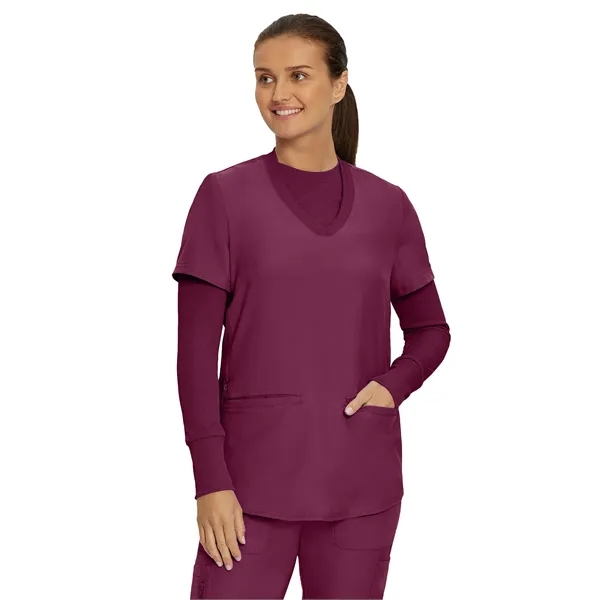 Landau Forward Women's Long-Sleeve Tee... from ASI 86018 Scrub Authority / Uniform Stores