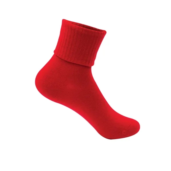 Classroom Uniforms Girls/Junior Triple Roll Socks 3-PK... from ASI 86018 Scrub Authority / Uniform Stores
