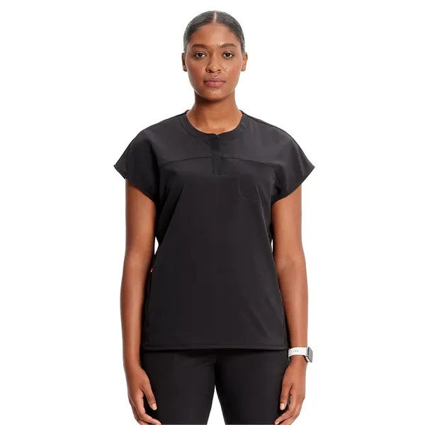 Cherokee - Infinity GNR8 -Women's Henley Scrub Top... from ASI 86018 Scrub Authority / Uniform Stores