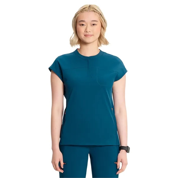 Cherokee - Infinity GNR8 -Women's Henley Scrub Top... from ASI 86018 Scrub Authority / Uniform Stores