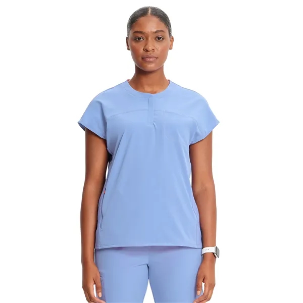 Cherokee - Infinity GNR8 -Women's Henley Scrub Top... from ASI 86018 Scrub Authority / Uniform Stores