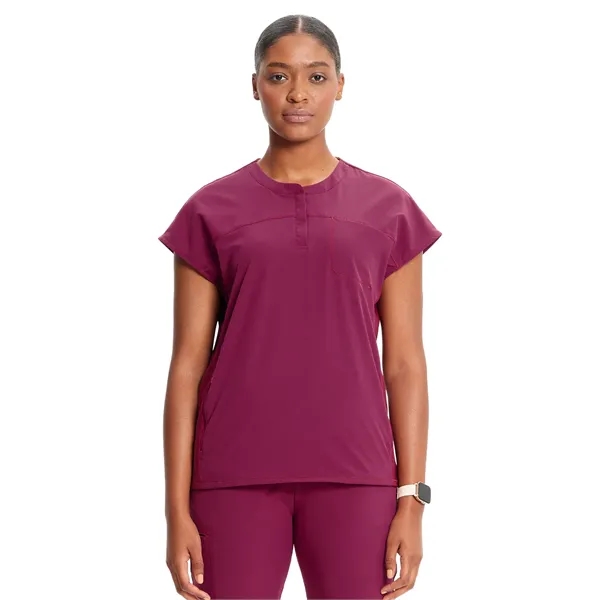 Cherokee - Infinity GNR8 -Women's Henley Scrub Top... from ASI 86018 Scrub Authority / Uniform Stores