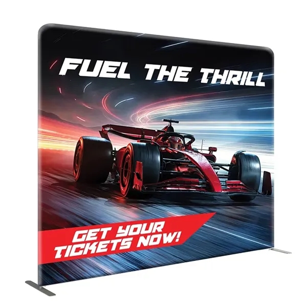 DisplaySplash Tension Fabric Display - 8' W x 7.5' H... from ASI 67866 Logomark/Valumark