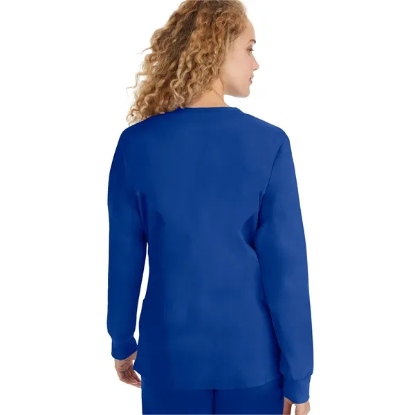 Healing Hands Purple Label Daisy Jacket... from ASI 86018 Scrub Authority / Uniform Stores