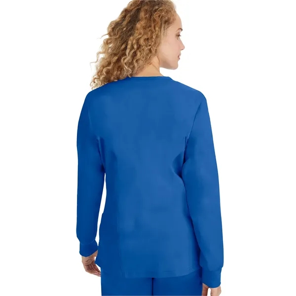 Healing Hands Purple Label Daisy Jacket... from ASI 86018 Scrub Authority / Uniform Stores